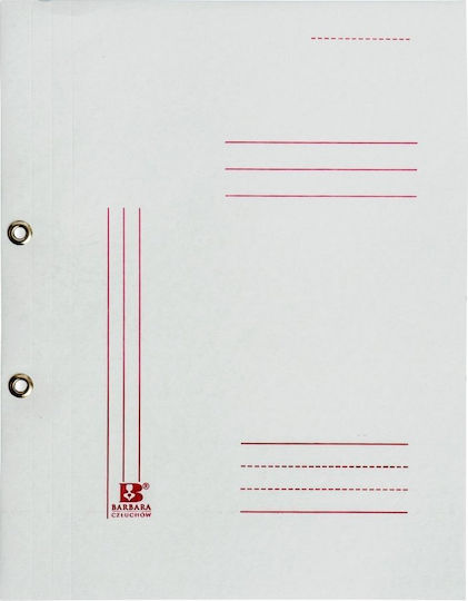 Barbara File Folder for A4 Paper White 50 Pieces