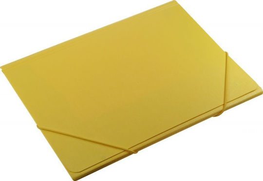 Titanum Dosar cu Elastic și Clapete pentru Hârtie A4 Galben
