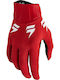 Shift White Label Trac Sommerzeit Kinder Motocross Rote Handschuhe