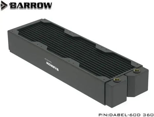 Barrow Dabel-60d Радиатор 360 Mm Черен