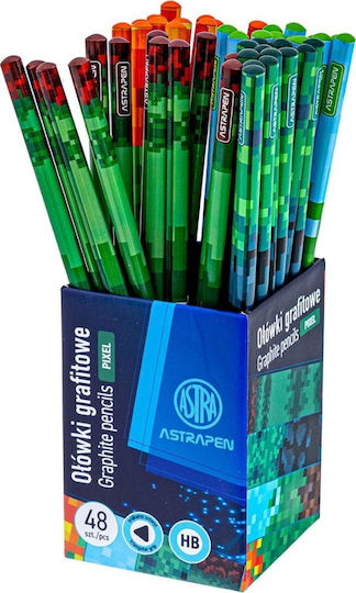 Astra Set 48 HB Grey Pencils