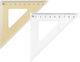 Grand Geometrisches Dreieck Kunststoff 9,5cm Braune