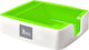 Plastic Pencil Case in Green Colour 9x9cm 50pcs