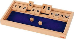 Επιτραπέζιο Παιχνίδι Shut The Box 6+ Ετών Goki Επιτραπέζιο Παιχνίδι Shut The Box 6+ Ετών Goki