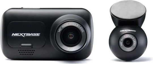 NextBase 320XR Set Autodigitale Videorekorder Mit 1080P Kamera auf Windschutzscheibe Mit 2.5 Zoll Bildschirm & Rückfahrkamera