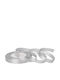 Teka Christmas Ribbon Silver 2200x1.2cm