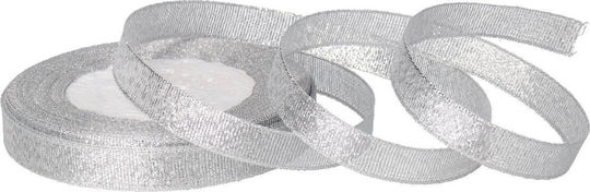 Teka Christmas Ribbon Silver 2200x1.2cm