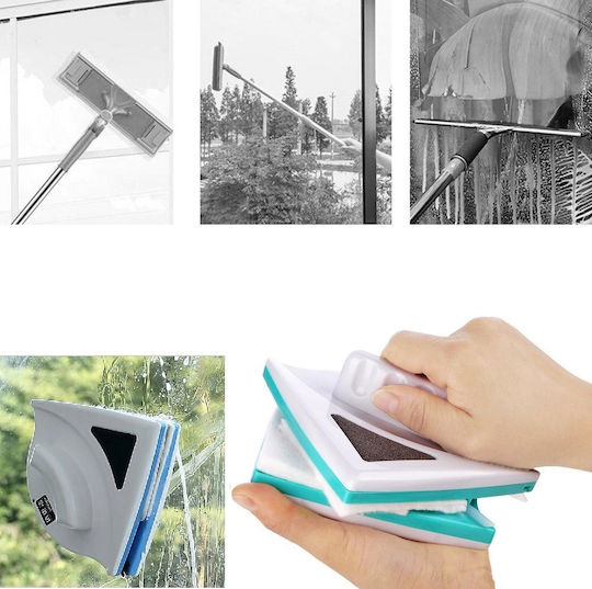 Магнитно Устройство за Почистване на Прозорци Дължина 12cm L4017WINDOWCLEANER