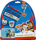 Paw Patrol Kinder Schreibwaren-Set mit Bleistift, Spitzer, Radiergummi, Stift, Lineal und Federmäppchen 6 Stück