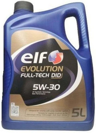 Elf Evolut Fullte DID Синтетично Автомобилно Масло 5W-30 5lt