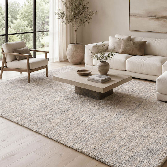Polcarpet 200x290cm Shaggy Grey Mix