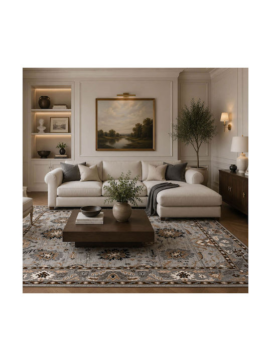 Polcarpet Estia Rectangular Rug Grey 160x230cm