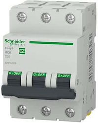 Intrerupator Automat Diferential 3p 25A Curba C 4.5kA Alb Instalatii Trifazate Intrerupator Automat Diferential 3p 25A Curba C 4.5kA Alb Instalatii Trifazate