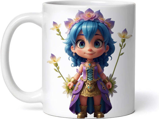 Elf Fairy Christmas Ceramic Mug Elves 330ml (With Personalization)