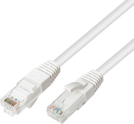 Microconnect U/UTP Cat.6a Ethernet Netzwerkkabel 2m Weiß
