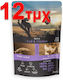 Ambrosia Wet Cat Food for Adult Cats in Pouches with Cod and Chicken Diet, Grain Free 12x85gr