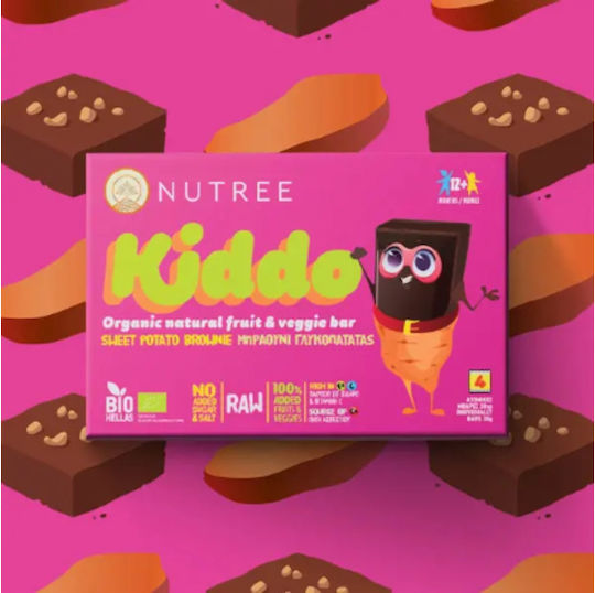 Nutree Протеинови барове с вкус Brownie 4x30gr