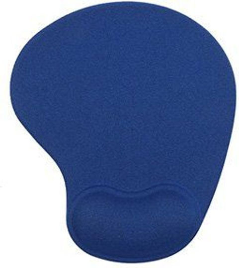 Powerton WPEPE5-NB Mauspad (230mm) mit Handgelenkstütze Blau