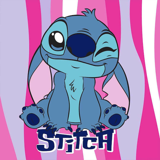 Kids' Beach Towel 30x30 Dimcol Lilo & Stitch 74 Pink