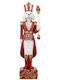 Liberta Weihnachts-Nussknacker Roter aus Polyresin Höhe 41cm