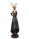 Liberta Weihnachtsfigur Aus Kunststoff Hirsche 9cm Länge