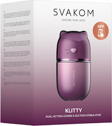 Svakom Вибратор Klitty Dusty Lavender Вакуумен Стимулатор За Клитор С Вибрация Лилав