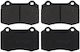 Brake Pads Set Jaguar Xjr Xk8 Xk Rear 21381.15.0