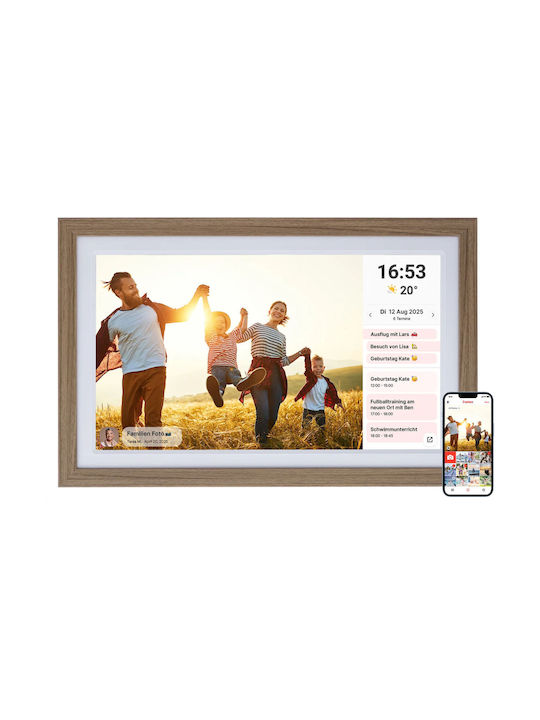 Rollei 212 Digital Photo Frame 21.5" with WiFi Brown