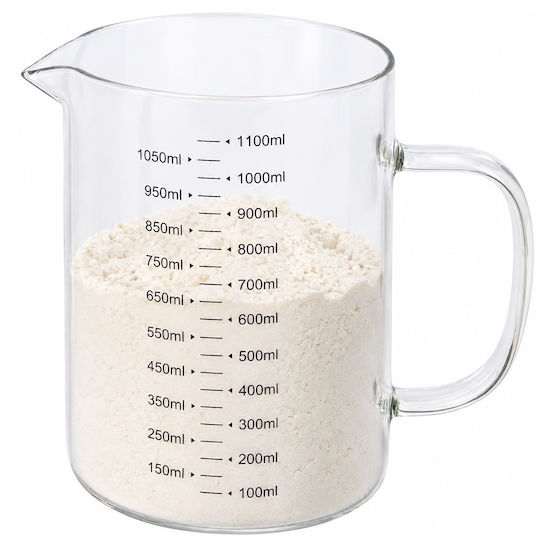 Γυάλινος Δοσομετρητής Κουζίνας 1000ml