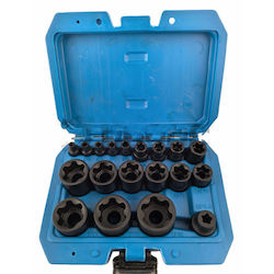 Set Bit Sockets External Torx Plus 19 Pieces Ep4 Ep32 Gamateh