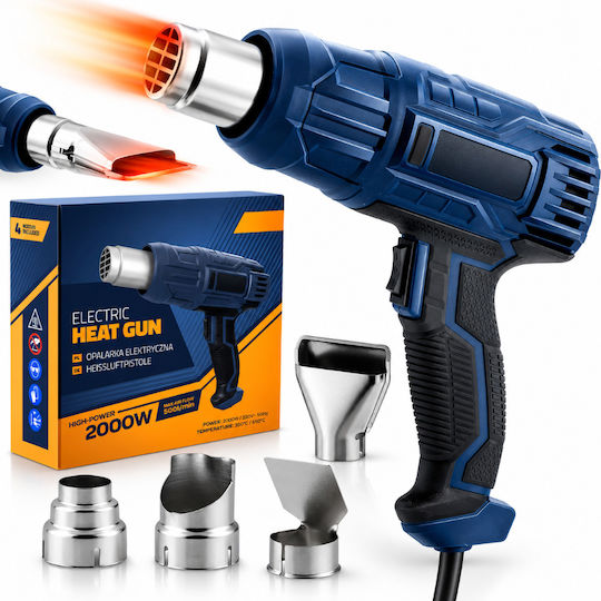 ED761 Pistol Termic 2000W cu Setare de Temperatură până la 350°C