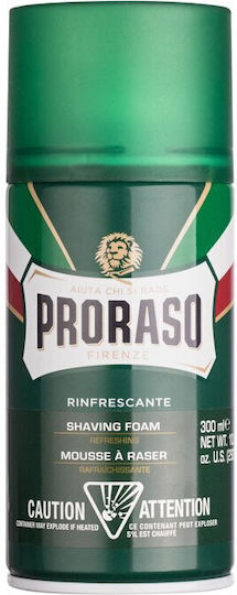 Proraso Green Foam Αφρός Ξυρίσματος 300ml