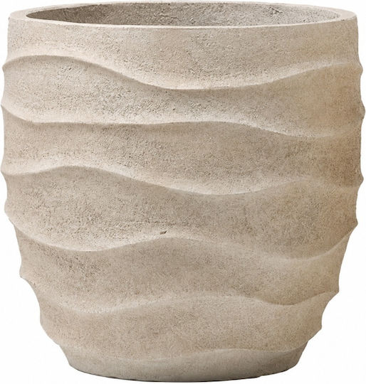 Artekko Beton Pflanzgefäß Beige 40,5x40,5x38cm Artekko Beton Pflanzgefäß Beige 40,5x40,5x38cm