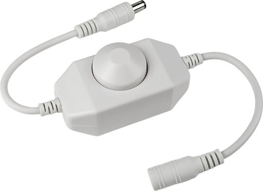 Eurospot White Rotary LED Dimmer Strip DC 12-24V EU6276
