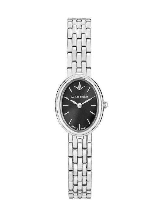 Men's Battery Watch with Silver Steel Bracelet