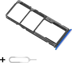 Sim Tray Holder Xiaomi Redmi 9A Dual Sim MicroSD Kartenhalter + Sim Schlüssel Inklusive Blau Sim Tray Holder Xiaomi Redmi 9A Dual Sim MicroSD Kartenhalter + Sim Schlüssel Inklusive Blau