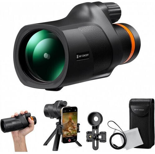 K&f Concept 80x100 Monoculartelescope +smartphone Adapter + Tripod + Bak4 Prism + Fmc Lens Kf33.085v1