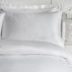 Hotel Pillowcase Striped Cotton Sateen 70x52cm