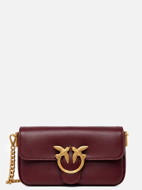 Pinko Love One Leather Women's Crossbody Bag Bu...