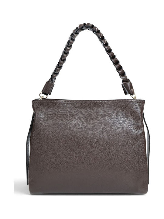 Damentasche aus Leder Hobo Schulter Tasche Braune