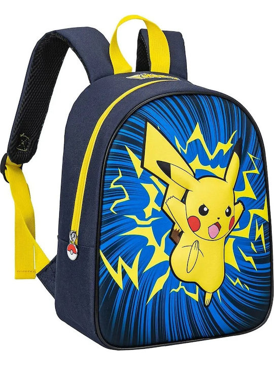Pokemon Pikachu Schulranzen Rucksack Blau 26 x 3 x 32cm