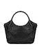 Lang Leather Women's Tote Bag Black