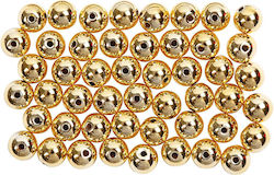 Perlen Pailletten Gold 100 Stück