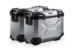 Комплект Основи За Твърди Калъфи Sw-motech Trax Adv 37л BMW R 1300 GS Adv Сребрист Комплект Основи За Твърди Калъфи Sw-motech Trax Adv 37л BMW R 1300 GS Adv Сребрист