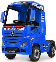 Mercedes Benz Acrtos Camion Cu Un Loc Cu Telecomandă Licențiat 12 Volți Albastru Pentru 3+ Ani