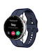 Gummi-Armband Marineblau 22mm