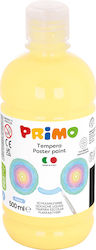 Primo Temperafarben Pastell Gelbe in Flasche 500ml