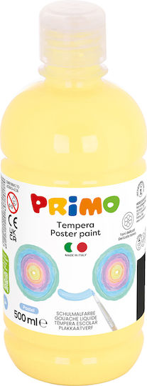 Primo Temperafarben Pastell Gelbe in Flasche 500ml