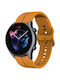 Gummi-Armband Gelbes 22mm