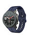 Gummi-Armband Marineblau 47mm